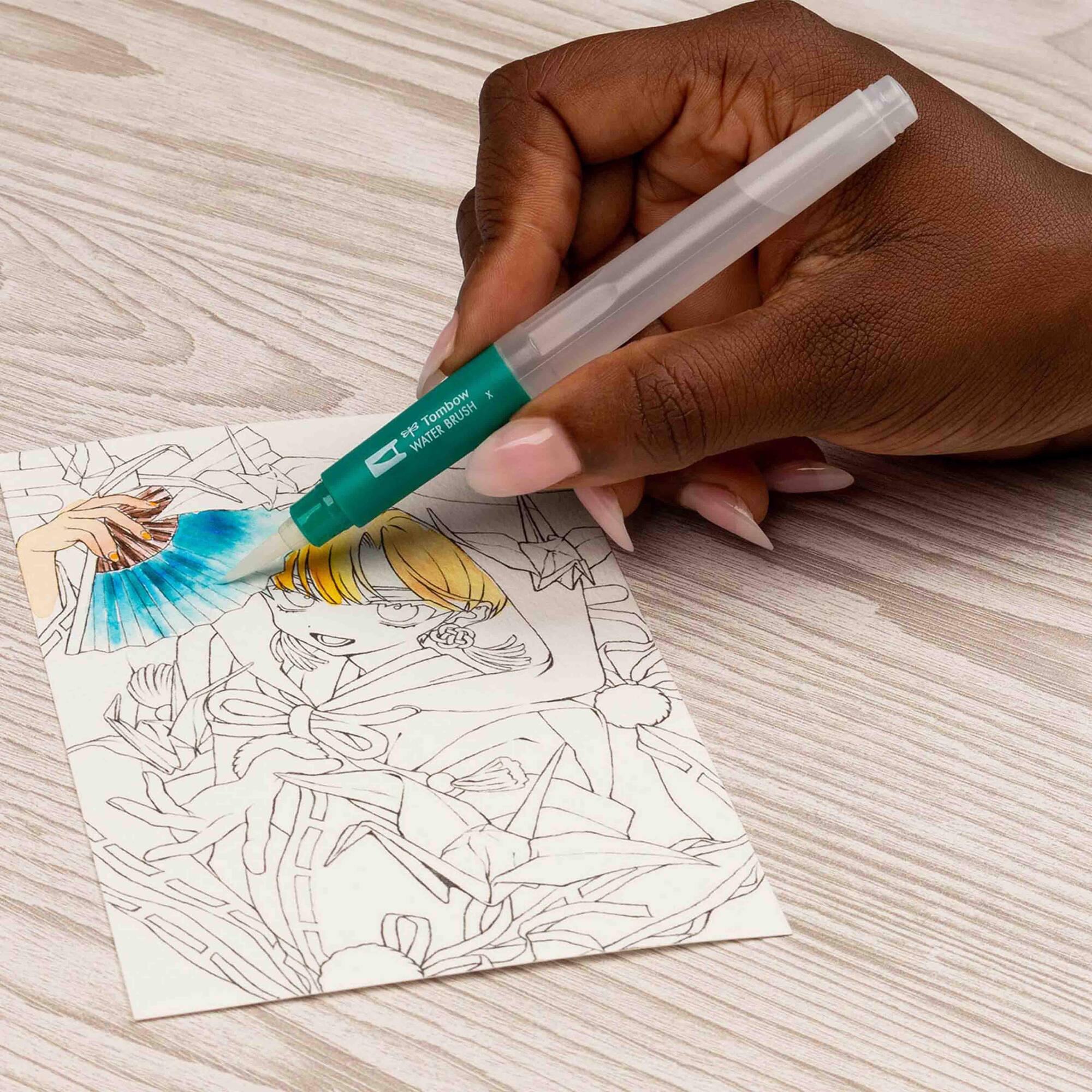 Tombow Bird Manga Illustration Dual Brush Pen Art Set